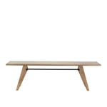 Vitra - Table S.A.M. Bois, Längd 180 cm, Valnöt - Matbord - Jean Prouvé - Brun - Trä