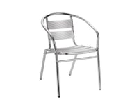 Fauteuil De Jardin En Aluminium Coffee Time Gris