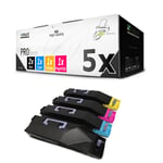 5x Toner for Kyocera TASKalfa 400 500 552 ci TK-855 CMYK