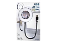 Gembird - Usb Light - Led - 3 W - Vitt Ljus - 6500 K - Ring