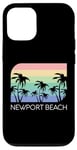 Coque pour iPhone 12/12 Pro Newport Beach California Surf Vintage Cali SoCal Orange Co