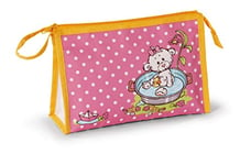 NICI 43358 Trousse de Toilette Motif Petit Ourson Multicolore 23 x 15 x 7,5 cm