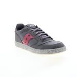 Saucony Jazz Court S70545-3 Mens Gray Leather Lifestyle Trainers Shoes