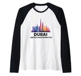 Souvenirs From Dubai UAE United Arab Emirate Reminder Raglan Baseball Tee