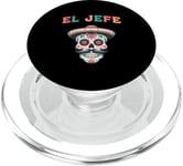 El Jefe Mexican Boss PopSockets PopGrip pour MagSafe