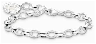 Thomas Sabo X0285-007-21-L17 Charm Bracelet With Shimmering Jewellery