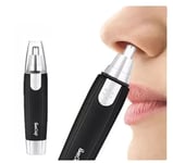 Black Electric Nose Hair Trimmer For Men And Women Available With Low Noise SIL