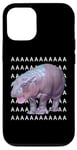 Coque pour iPhone 12/12 Pro Moo Deng Bébé Hippopotame