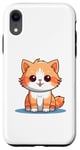 Coque pour iPhone XR mignon chat funy animal chat amoureux