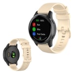 Garmin Vivoactive 4 silicone watch band - Beige Beige