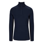 Tufte Polarflik Half Zip, Herre Dress Blues/Sky Captain M