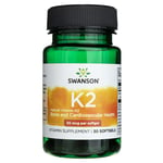 Swanson Vitamine K2 MK7 50 mcg, 30 capsules