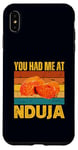 iPhone XS Max You Had Me At Nduja Sausage Funny Retro Italian Food Lover Case