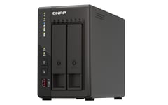 QNAP TS-253E-8G 2-bay Desktop + 2 x 6TB IronWolf