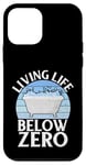 Coque pour iPhone 12 mini Bain glacé Living Life below Zero