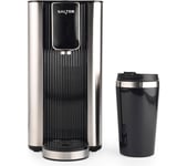 SALTER EK6116 Hot Water Dispenser - Black & Silver, Black,Silver/Grey