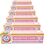 6x Arm & Hammer Daily Baking Soda Toothpaste Sensitive Teeth Care 125g