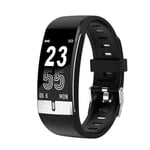 Montre Connectée Intelligente Ecg & Température, Ip68 Étanche Cardiofréquencemètre Bracelet Fitness Tracker D?Activité Pour Hommes E