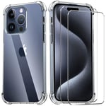 2in1 Film de Verre Affichage Etui Coque pour Apple IPHONE X Xs Slim TPU Silicone