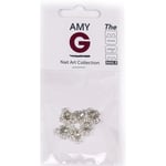 The Edge Nails Amy G 3D Nail Art Nail Jewels - Crystal Cross (6 PCS) (3003049)