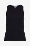 Vila - Linne viSola S/L Tank Top - Svart