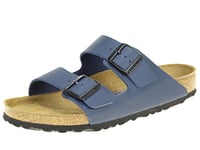 Birkenstock Arizona Birko Flor, Mules Homme, Bleu, 48 EU (Normal)