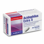 Lamberts Acidophilus Extra4 60 Capsules With 4 billion Per Capsule