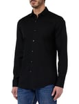 HUGO Kenno Chemise, Black1, 47 Homme