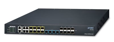 PLANET 8-Port GPON OLT with 4-Port