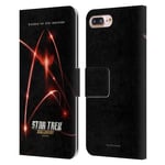 Head Case Designs Officially Licensed Star Trek Discovery 7 Red Signals Discovery Season 2 Poster Leather Book Wallet Case Cover Compatible With Apple iPhone 7 Plus/iPhone 8 Plus