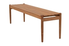 Sunzo Hampton bænk Teak 150 cm