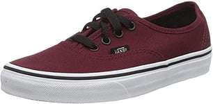 Vans Mixte UA Authentic Baskets, Bordeaux Port Royale Black, 35 EU