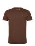 Custom Slim Fit Jersey Crewneck T-Shirt Designers T-shirts Short-sleeved Brown Polo Ralph Lauren