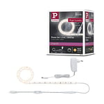 Paulmann 78955 Kit Strips LED SimpLED Power 1,5m AV. variat. à Fil 1100lm/m INCL. 1x17W IP44 gradable Bande Blanc Barre lum. plast. 3000K, Matière, 17 W