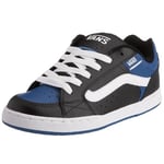 Vans Men Skink Skateboarding Shoe black/blue/white VDHFY8F 9 UK