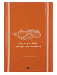 Lexington Home Harvest & Gatherings Org Cotton Kitchen Towel Orange