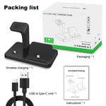 USB Charger 3in1 Charging Dock For Samsung Galaxy Watch Active S23 Z Flip4 Buds