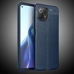 Xiaomi Mi 11 Lite 5G Leather Texture Case Navy