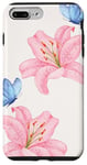 Coque pour iPhone 7 Plus/8 Plus Fleurs floraison Tiger Lily Fleurs Esthétique Y2K