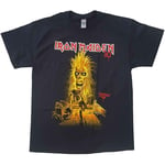 Iron Maiden Men's Debut Album 40th Anniversary T-Shirt Black