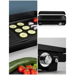 Plancha Grill électrique XXL Design Pro 50cm x 25cm - Anti adhésive - 1800W Plaque de cuisson