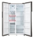 Freezer glass shelf - MDRS710SBF02AP-12531000001808 - Refrigerator Accessory - 12531000001808