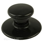 Crock Pot Smart-Pot Slow Cooker Steamer Glass Lid Knob & Protective Skirt Black