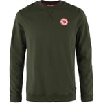 Fjällräven Mens 1960 Logo Badge Sweater (Grön (DEEP FOREST/662) Large)