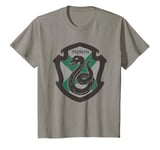 Youth Harry Potter Slytherin Crest Flat Camiseta T-Shirt