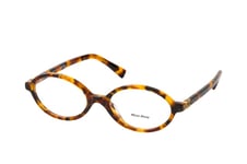 Miu Miu 0MU 01XV 19P1O1, including lenses, OVAL Glasses, FEMALE