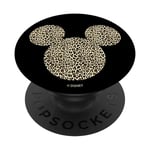 PopSockets Disney Mickey And Friends Mickey Mouse Cheetah Fill PopSockets PopGrip - Support et Grip pour Smartphone/Tablette avec un Top Interchangeable