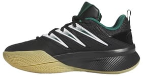 adidas Mixte Dame Certified 3 J Chaussures de Basket-Ball, Collegiate Green/Core Black/Cloud White, 35.5 EU