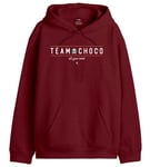 Republic Of California Men's Uxrepczsw016 Hooded Sweatshirt, Burgundy, XXL