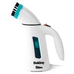 Beldray Handheld Steamer Garment Clothes Portable 600 W White/Turquoise